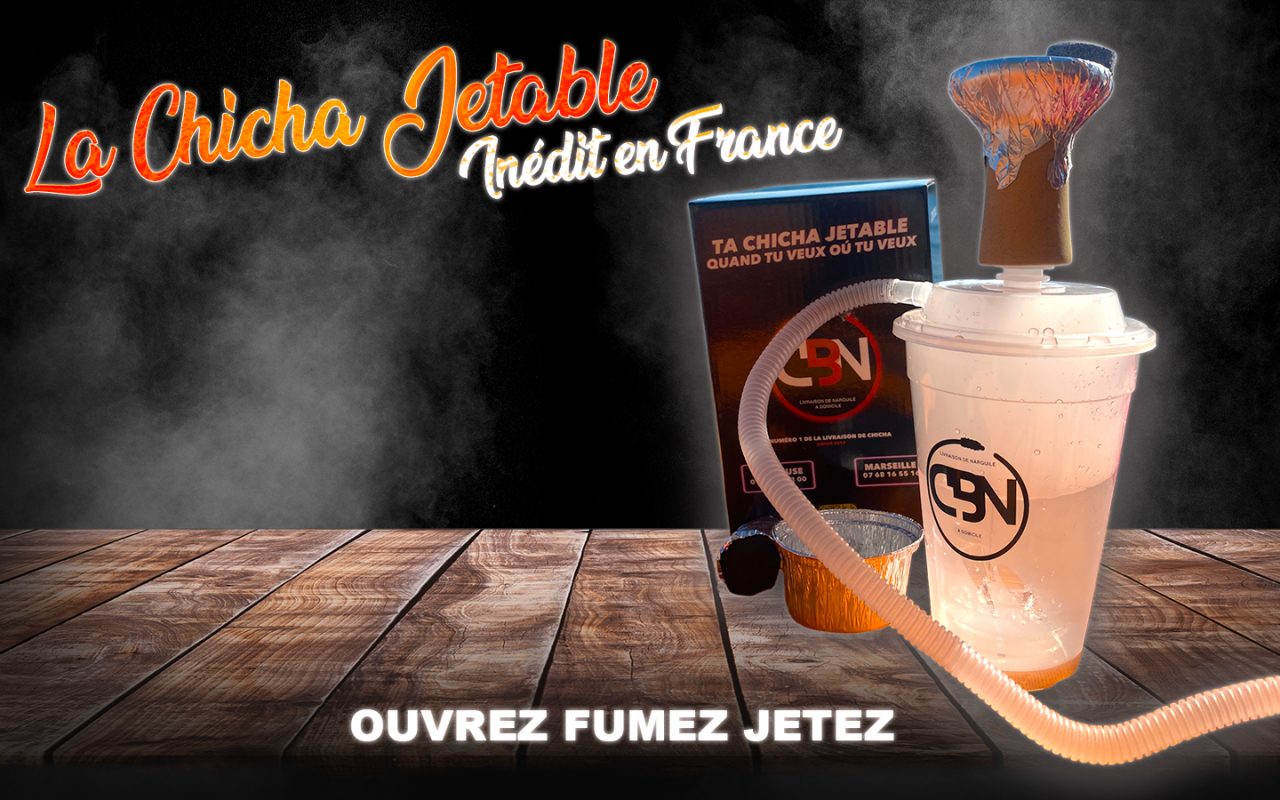 Livraison de chicha sur Marseille by Chicha By Night toute la nuit